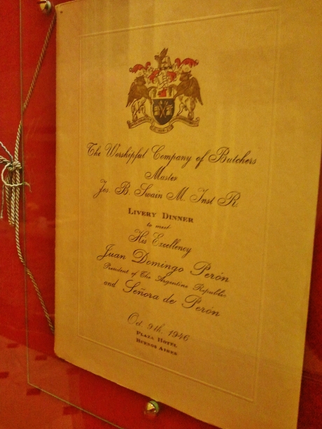 London livery company dinner 1925 - note guests of honour